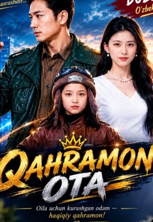 Qahramon ota 1-2-3-4-5-6-7-10-20-30-50-60-70-80-90-95 Qism drama koreya seriali uzbek tilida Barcha qismlar 2026 HD skachat